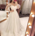 Dio Women's Gorgeous Chiffon Preppy Style Hollow Out Floor Length Ball Gown Bridal Wedding Dress - Dio Kollections