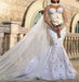 Dio 2024 Women's Luxury Fishtail Embroidered Lace Slimming Mermaid Fishtail Wedding Dress. - Dio Kollections