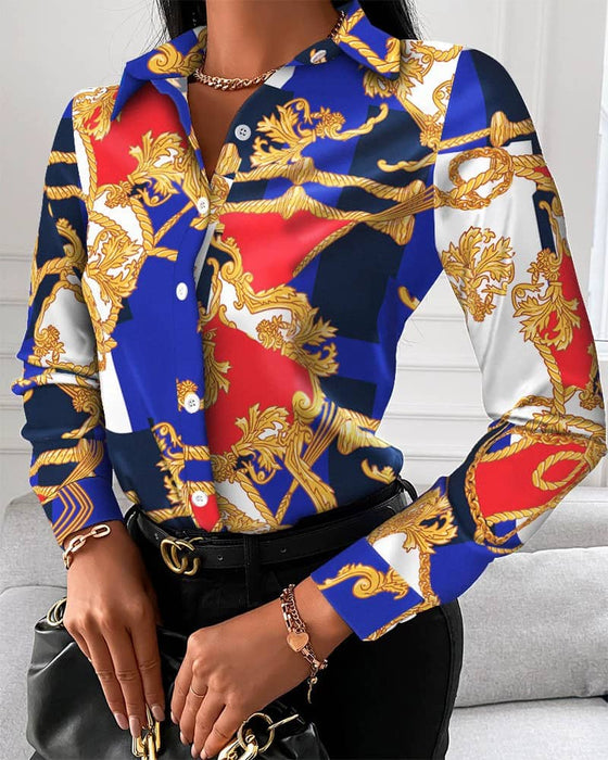 Dio Women's 2024 Sexy Formal Long Sleeve Office Lady Wear Shirt - Dio Kollections