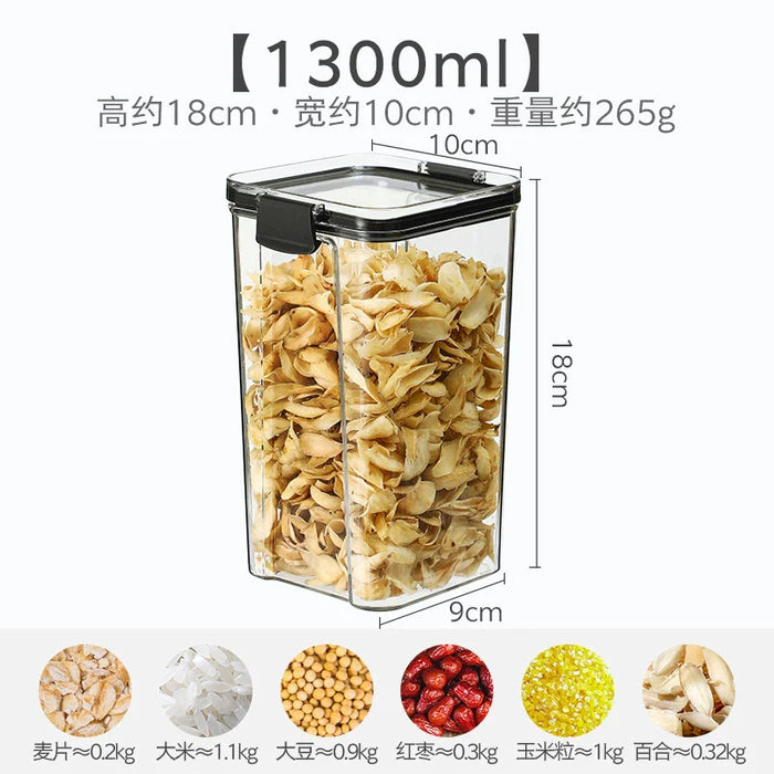 Dio Fridge Storage container Kitchen Multilayer Plastic Silicone Pantry Food Container Set - Dio Kollections