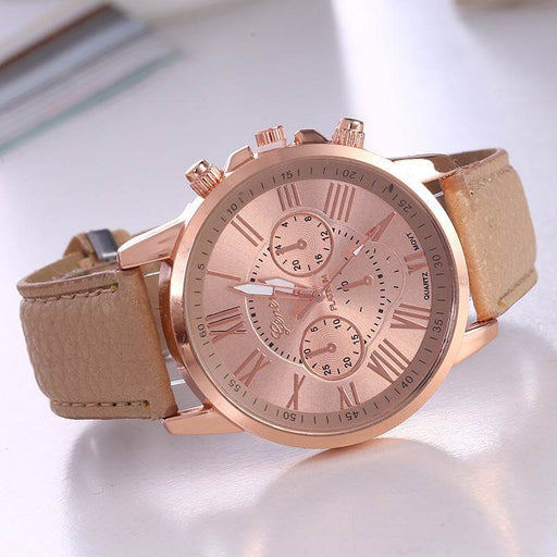 Dio Multi-Color Belt Style Rose Gold Quartz Watch - Dio Kollections