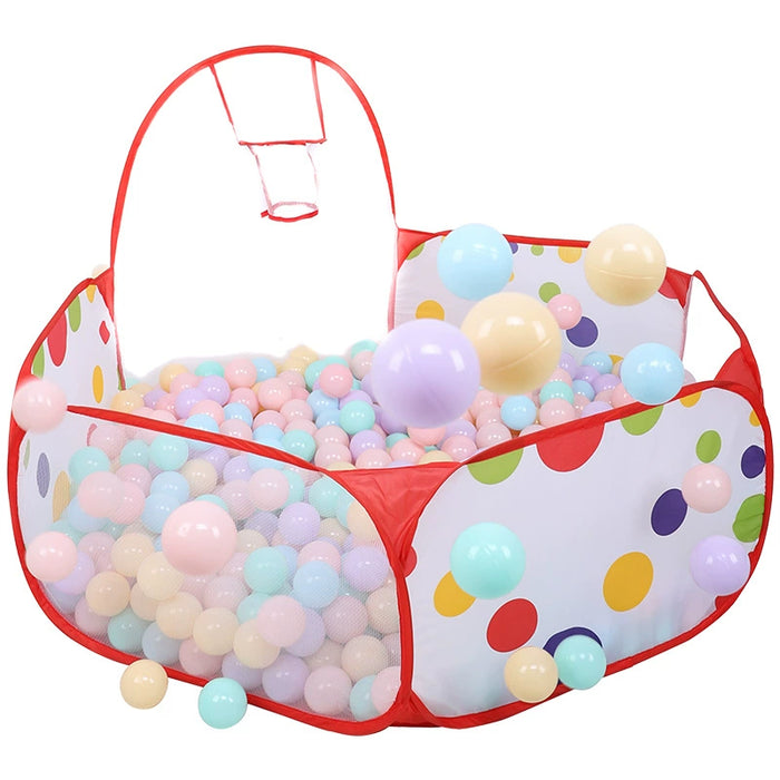 Dio Children's Play Tent Cartoon Ball Pit Pool Portable Foldable Outdoor Indoor Sports Educational Toy With Basket - Dio Kollections