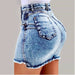 Dio Enticing Summer Casual High Waist Mini Denim Skirt Slim Bodycon Short Jeans Skirt - Dio Kollections