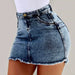 Dio Enticing Summer Casual High Waist Mini Denim Skirt Slim Bodycon Short Jeans Skirt - Dio Kollections