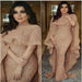 Dio Glitter shawl Sequin Rose Gold Long Sleeve Luxury Formal Prom Party Evening Gown Mermaid Prom Vestido - Dio Kollections