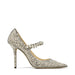 Dio Crystal Queen Apricot Stiletto Wedding Pumps - Dio Kollections