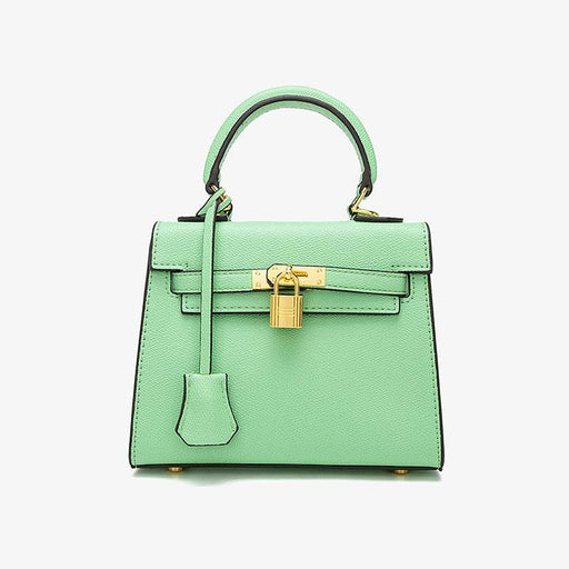 Dio Kelly Trapezoid Palm Print Handbag - Versatile Shoulder Bag - Dio Kollections