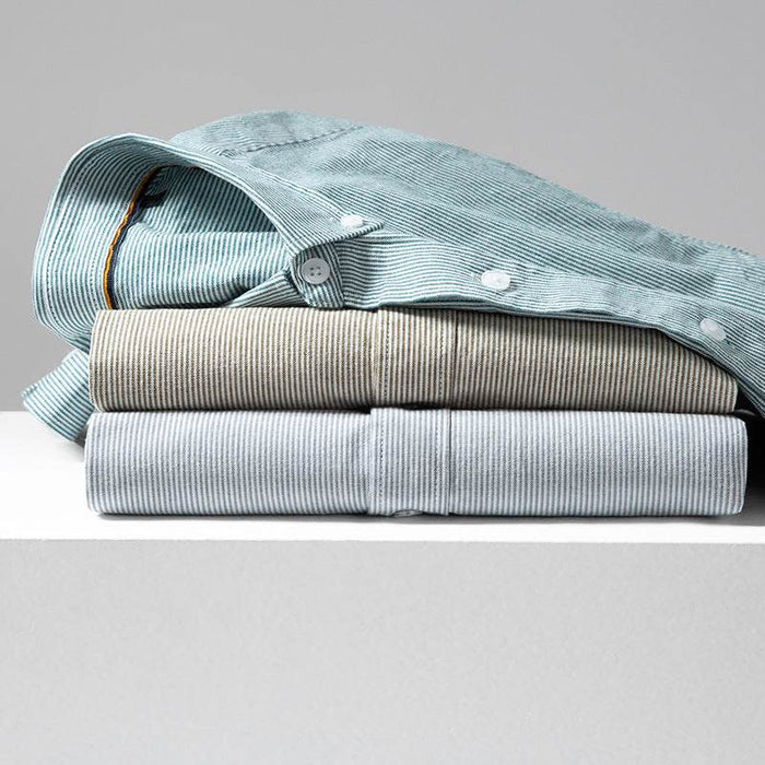 Dio Oxford Spinning Cotton Business Casual Style Men's Youth Daily Shirt - Dio Kollections