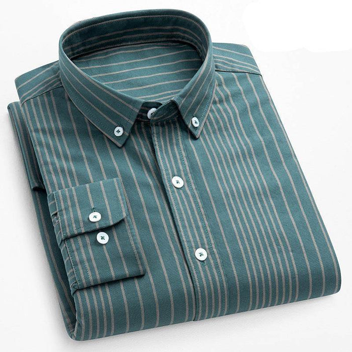 Dio Oxford Spinning Cotton Business Casual Style Men's Youth Daily Shirt - Dio Kollections