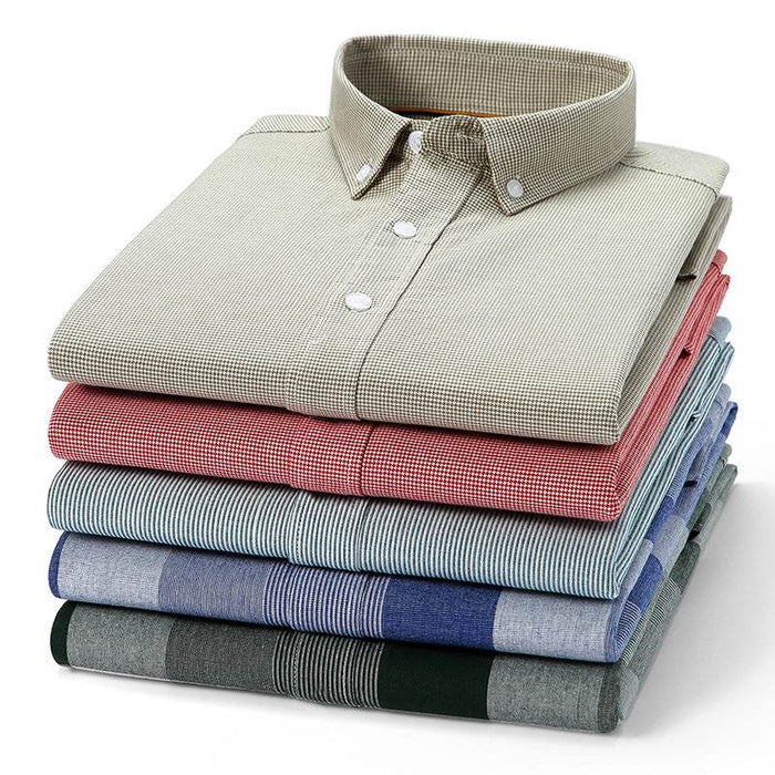 Dio Oxford Spinning Cotton Business Casual Style Men's Youth Daily Shirt - Dio Kollections