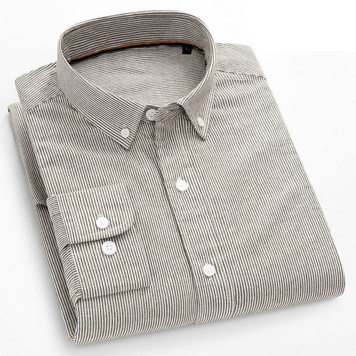 Dio Oxford Spinning Cotton Business Casual Style Men's Youth Daily Shirt - Dio Kollections