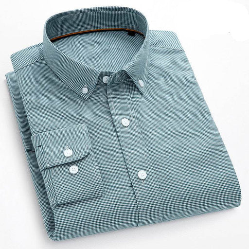 Dio Oxford Spinning Cotton Business Casual Style Men's Youth Daily Shirt - Dio Kollections
