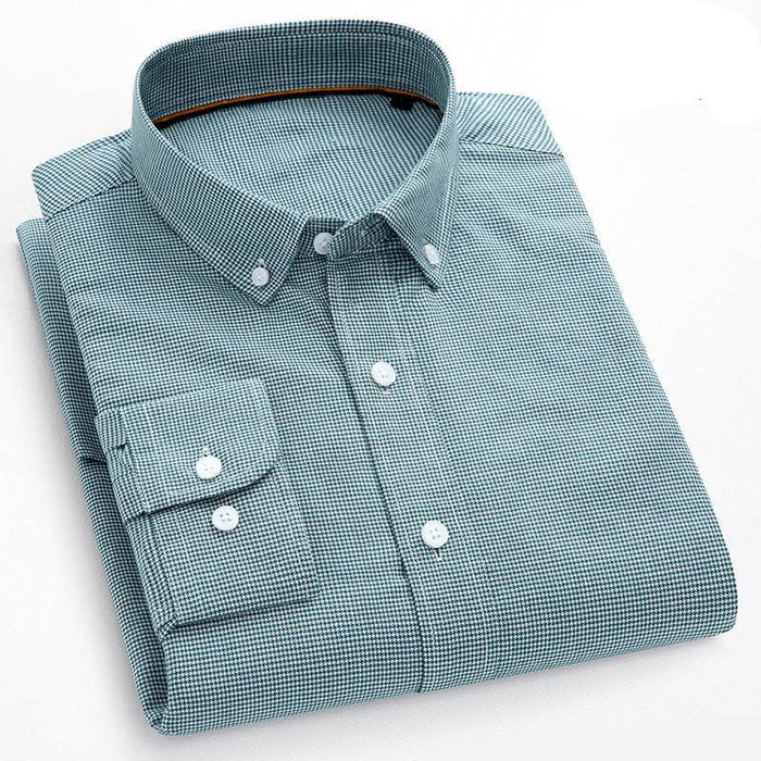 Dio Oxford Spinning Cotton Business Casual Style Men's Youth Daily Shirt - Dio Kollections
