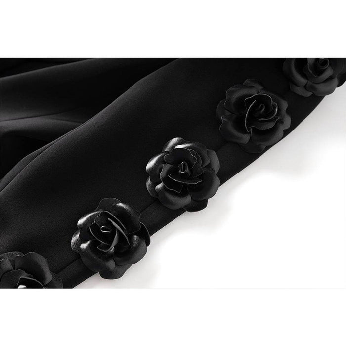 Chic Floral Two-Piece Commuter Suit Set for Women - Dio Kollections