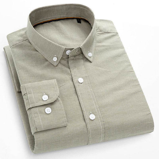 Dio Oxford Spinning Cotton Business Casual Style Men's Youth Daily Shirt - Dio Kollections