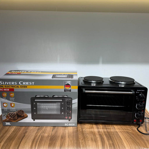 Standard Plug Electric Oven Double Stove 38L Toaster Oven - Dio Kollections