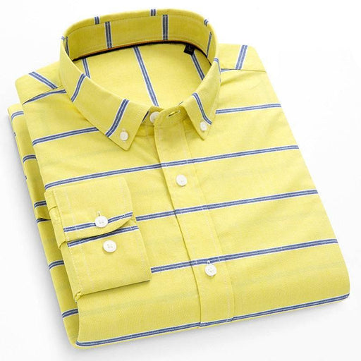 Dio Oxford Spinning Cotton Business Casual Style Men's Youth Daily Shirt - Dio Kollections