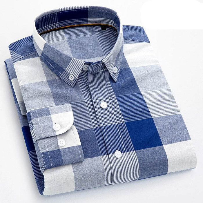 Dio Oxford Spinning Cotton Business Casual Style Men's Youth Daily Shirt - Dio Kollections