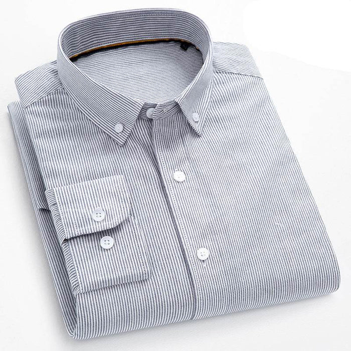 Dio Oxford Spinning Cotton Business Casual Style Men's Youth Daily Shirt - Dio Kollections