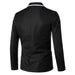 Dio One Button Blazer Men's Slim Jacket Business Casual Wedding Groom Suit - Dio Kollections