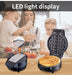 Dio 3 In 1 Electric Waffles Maker Bubble Egg Cake Oven Pan Eggette Machine Mini Waffle Pot Egg Cake Oven Breakfast Waffle Molds - Dio Kollections