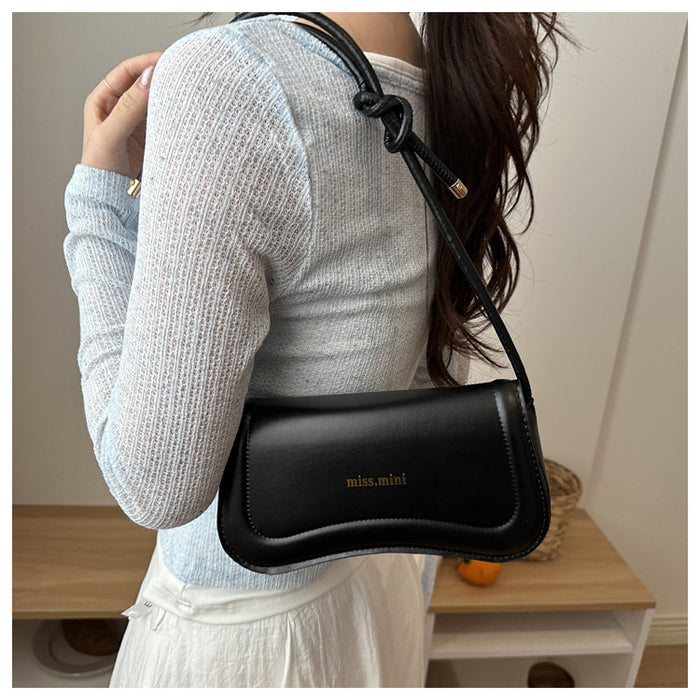 Dio Texture Trendy Personality Shoulder Underarm Small Square Bag
