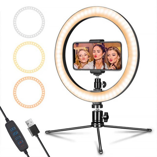 Dio LED Selfie Ring Light with Tripod Stand for Phone Photography & Live Streaming - Dio Kollections