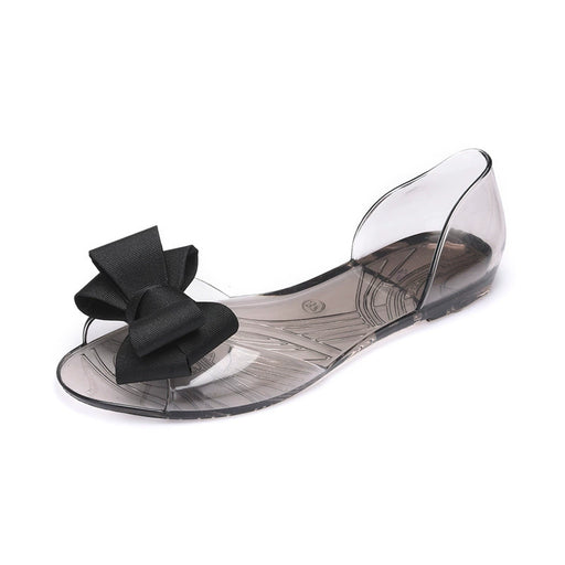 Dio Butterfly Knot Casual Jelly Slippers Sandals - Dio Kollections