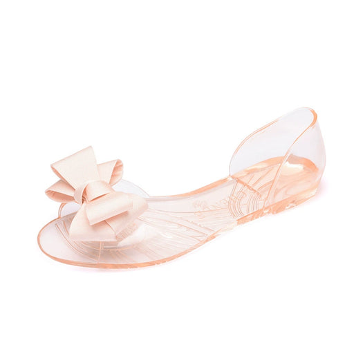 Dio Butterfly Knot Casual Jelly Slippers Sandals - Dio Kollections