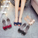 Dio Butterfly Knot Casual Jelly Slippers Sandals - Dio Kollections