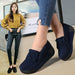 Dio Suede Platform Loafers with Creepers & Fringe - Dio Kollections