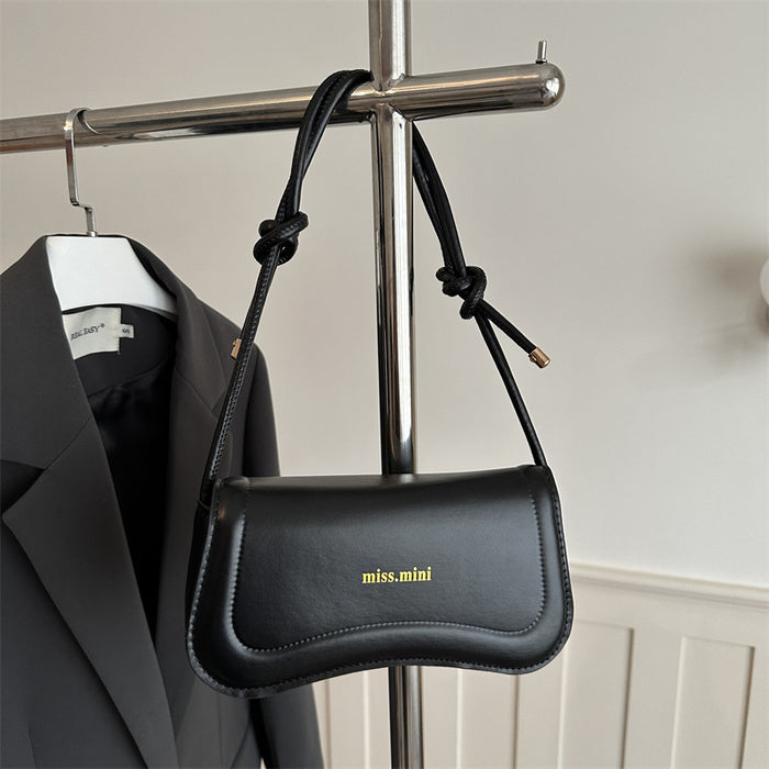 Dio Texture Trendy Personality Shoulder Underarm Small Square Bag