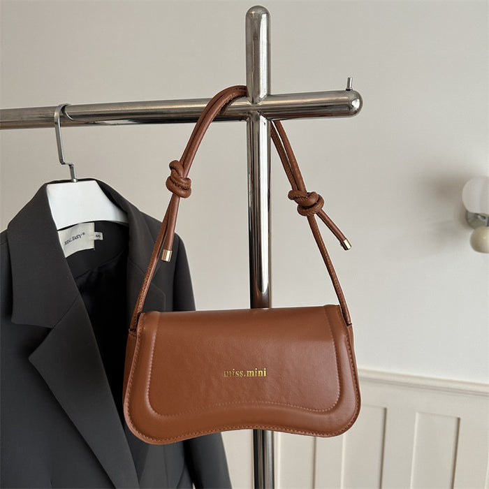 Dio Texture Trendy Personality Shoulder Underarm Small Square Bag
