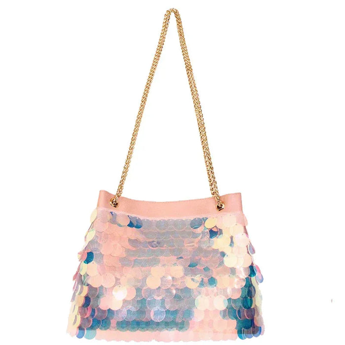 Trendy Sequined Chic Chain Bag Girl Tote Women's Crossbody Shoulder Bag