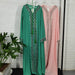 Dio Muslim Luxury Ramadan Sallah Artificial Stone Decorative Caftan Dress - Dio Kollections