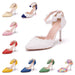 Dio Women's Elegant Flower Pumps High heel Platform Bridal Wedding Shoes - Dio Kollections