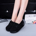 Dio Suede Platform Loafers with Creepers & Fringe - Dio Kollections