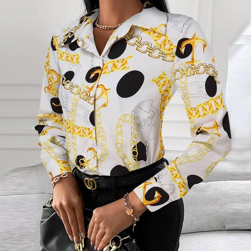 Dio Women's Limited Edition Vintage Long Sleeve Office Lady Shirt - Dio Kollections