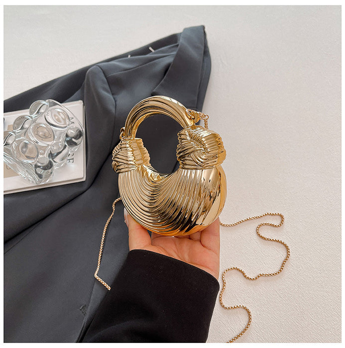 Clutch Bag Women Fashion Western Style Personality Trendy Handbag Crescent Bag