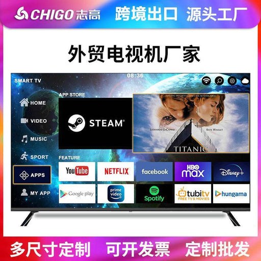 Chigo Ultra Thin Smart QLED LED TV with Android and USB Media Playback - Dio Kollections