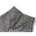 Pattern Black and White High Waist Zipper Straight Trousers Buckle Women's Casual Trousers - Dio Kollections