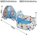 Dio Children's Infant Toddler Tent Crawling Tunnel Game Ball Pit Swimming Pool Toy - Dio Kollections