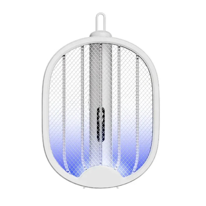 White insect killer with mesh design on a white background
