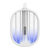 White insect killer with mesh design on a white background