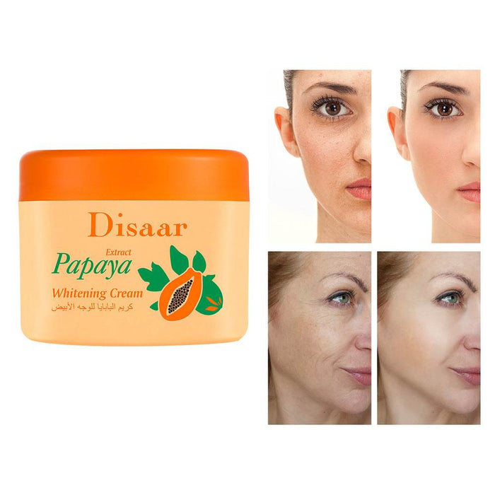 Disaar Papaya Cream 120g - Universal Skin Moisturizing & Brightening Cream - Dio Kollections
