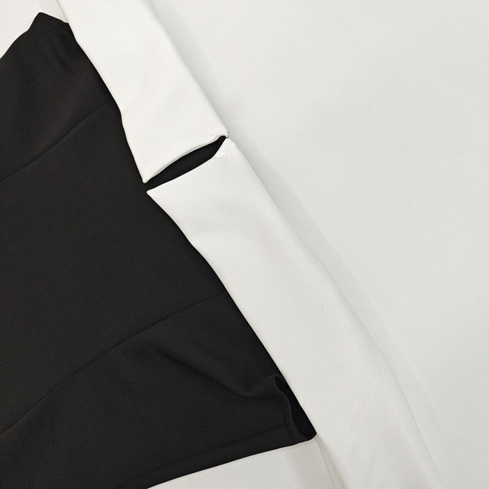 Black fabric on a white background