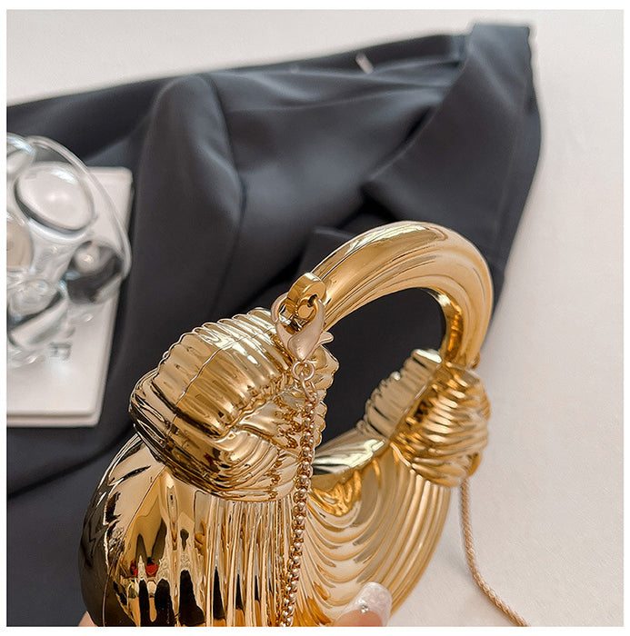 Clutch Bag Women Fashion Western Style Personality Trendy Handbag Crescent Bag