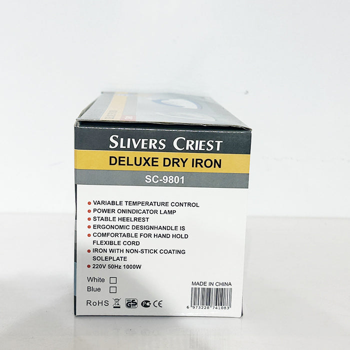 Slivers Priest Deluxe Dry Iron packaging on a white background