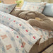 Four-Piece Cotton Double-Layer Gauze Set Bed Sheet Quilt Cover Washed Cotton Double-Layer Gauze Set - Dio Kollections