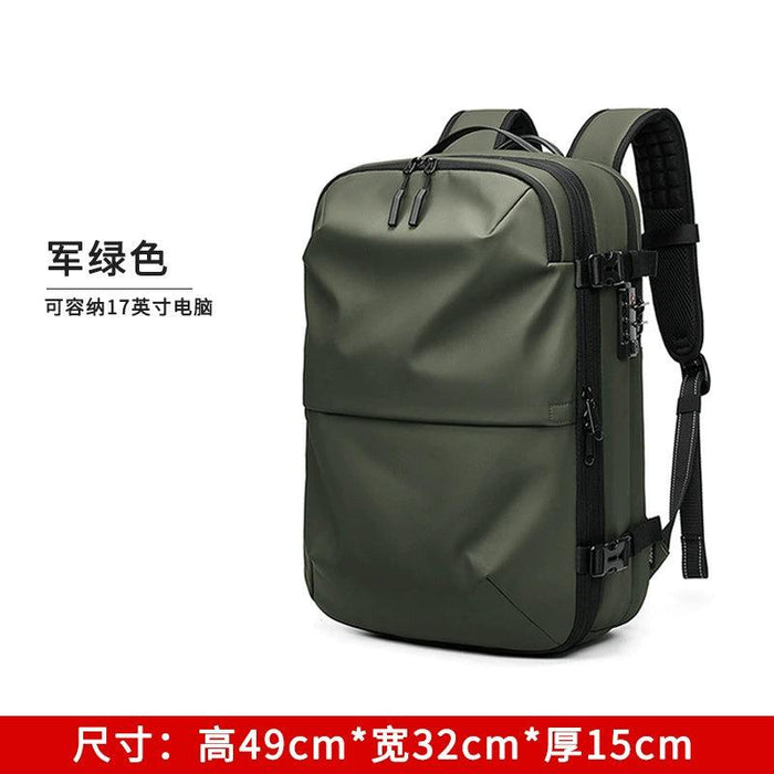 Dio Waterproof Travel Backpack with Electric Pump for 17in Laptop - Dio Kollections